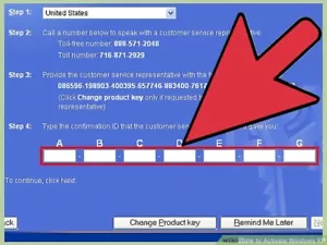 Windows XP OFFLINE Phone activation tool - Picture 1 of 2