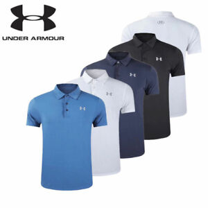 Under Armour Ua Performance Mens Golf Polo Shirt 2.0 Smooth Stretch