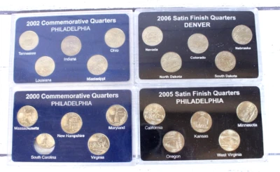 50 States Commemorative Quarter Sets 2000,2002,2006 Philadelphia 2006 Denver - Image 1 of 4