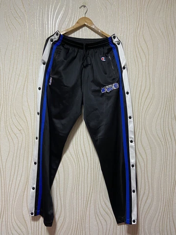 ORLANDO MAGIC BASKETBALL PANTS sz L MEN CHAMPION BLACK Cover
