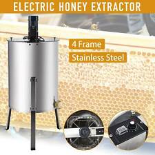 New listing
		4 Frame Stainless Steel Honey Extractor Electric Beekeeping tet