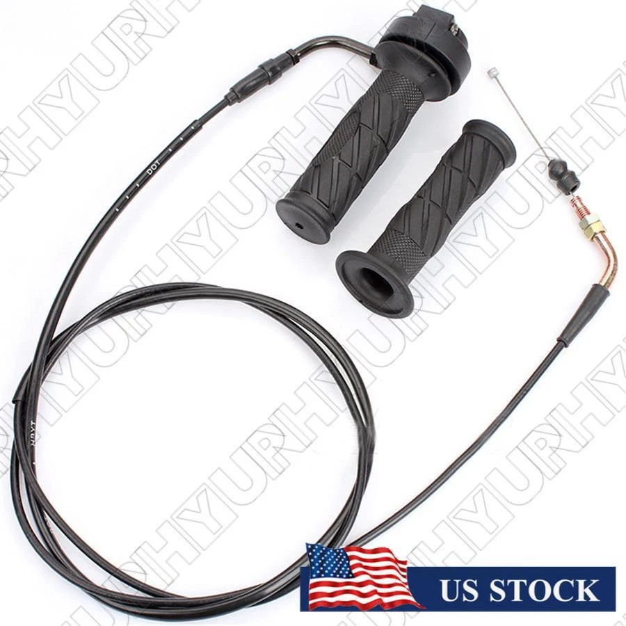 Cable de agarre de manillar de giro del acelerador scooter ciclomotor accesorios para GY6 125-150CC Foto 1 de 4