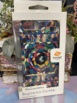 NEW SUPREME SERIES CASE FOR IPHONE 6S/7/8 PLUS MULTICOLOR - Image 1 of 3