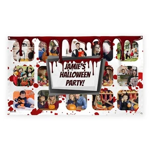Halloween Decoration - Blood Splatter - 5 x 3 ft Banner - Picture 1 of 1