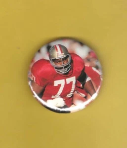 Bubba Paris San Francisco 49ers 2" NFL Football Button - Picture 1 of 2