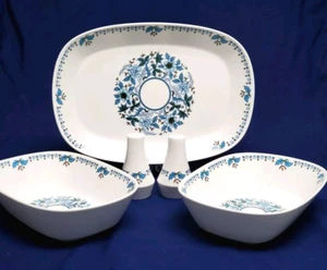 Noritake Progression BLUE MOON De Colección MCM Anfitriona Juego de 5 Piezas Japón Usado en Excelente Condición - Imagen 1 de 20