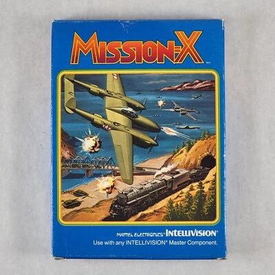 Mission X Intellivision Game Complete Box Manual - Image 1 of 4