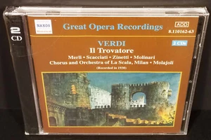 IL Trovatore, La Scala Mailand, Lorenzo Molajoli, 2 CDs, Naxos, nagelneu - Bild 1 von 3