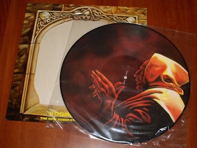 DOOMSDAY NEWS LP *RARE* PICTURE DISC VINYL HELLOWEEN KREATOR CELTIC FROST SABATT - Image 1 of 3