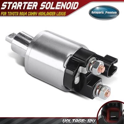 Interruptor solenoide de arranque 12V para Toyota RAV4 Camry Highlander Lexus V6 3,0 L 3,3 L Foto 1 de 4