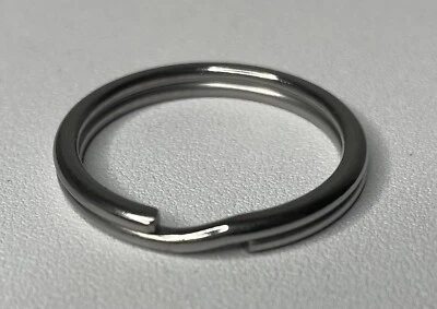 CROWN KIRK INDUSTRIAL 1" - 2" (25mm-50mm) 304 Stainless Steel Split Rings, Key Rings - 4 pieces