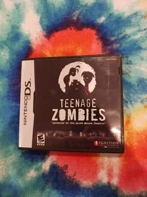 Teenage Zombies: Invasion of the Alien Brain Thingys (Nintendo DS, 2008) Tested  - Image 1 of 4