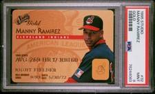 PSA 9 MINT 9 - Manny Ramirez 1995 Studio Gold Cleveland Indians