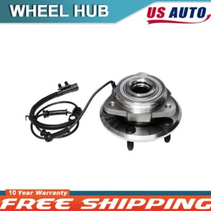 Conjunto de buje de cojinete de rueda delantera para Jeep Wrangler 2007-2010 ABS de 4 ruedas - Imagen 1 de 8