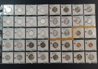 Us State Quarters 1999 - 2004 From Set P Dated And Labeled In Holders