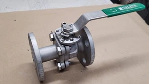 Inline Industries 1" Flanged Ball Valve CF8M Stainless Steel ANSI 150 - Picture 1 of 5