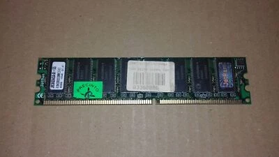 512MB PC2700U RAM PC JetRam JM366D643A-60 DDR DIMM 184pins 333MHz CL2.5 - Immagine 1 di 2