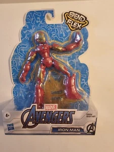 Figura de acción de juguete Avengers Marvel Bend and Flex, Iron Man - Imagen 1 de 7