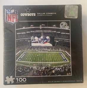 Dallas Cowboys NFL Official 100 Piece Stadium Puzzle - New & Sealed - Picture 1 of 3