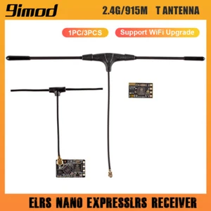 9IMOD 2.4GHz/915MHz ELRS Nano ExpressLRS Receiver WiFi for RC FPV Racing Drone - Picture 1 of 30