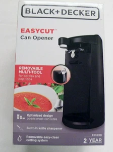 Apriscatole Black and Decker Easy Cut - Modello EC500B - Nuovo scatola mai aperta - Foto 1 di 5