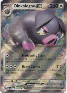 Pokémon Oinkologne ex Double Rare Scarlet & Violet 158/198 NM Englisch - Bild 1 von 1