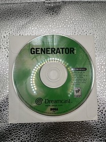 SEGA Dreamcast - GENERATOR Vol. 2 - Demo Disk 2000 Video Games - Disc Only -