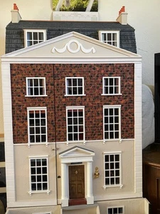 Georgian Town House Dolls House And Accessories - Picture 1 of 11