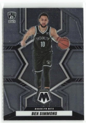 2021-22 Panini Mosaic Ben Simmons Brooklyn Nets #9 - Image 1 of 2