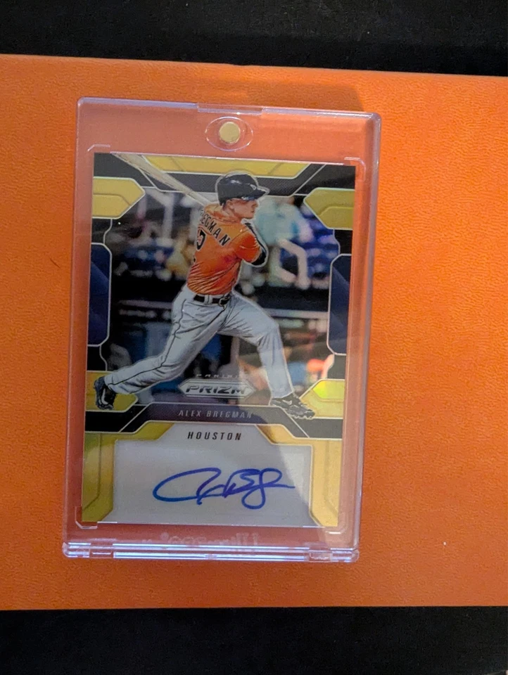 2017 Panini Gold Prizim Alex Bregman Rookie Auto /10 - Image 1 of 2