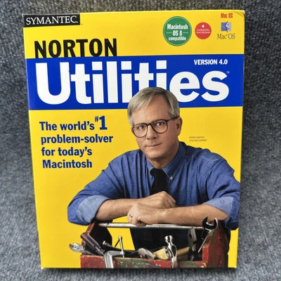 Vintage NORTON Utilities VERSION 4.0 MacOS 7.5 + 1998 - Image 1 of 4