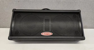 Kustom PA KPM210 100W Dual 10" 2- Way Powered Monitor - Picture 1 of 5