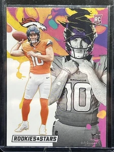 2024 Panini Rookies & Stars - Rookie Exclusive Bo Nix #RE-BNX Longevity (RC) - Picture 1 of 2