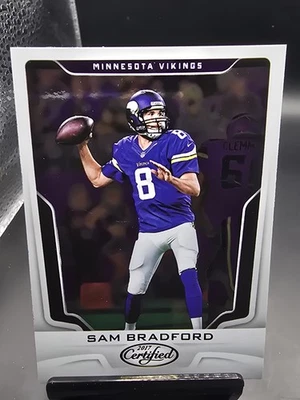 2017 Certified Sam Bradford #83 - Minnesota Vikings  - Image 1 of 2