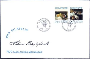 Finland Helene Schjerfbeck Popular Paintings Finland Mint FDC 1991 - Picture 1 of 1