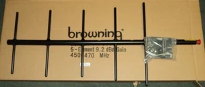 NEUF antenne de base Yagi UHF 450 - 470 MHz 5 éléments gain 9,2 dBd avec monture BR6355 - Photo 1/5