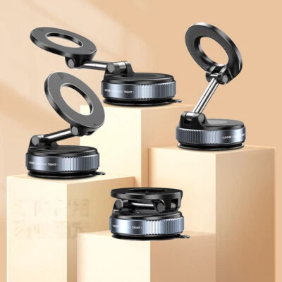 360° Magnetic Phone Holder Car Mount Stand For iPhone 16 15 14 Pro Max Samsung - Image 1 of 4