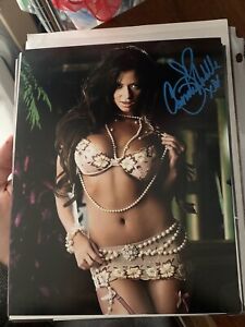 Candice Michelle Signed W/proof 8x10 PHOTO AUTOGRAPHED Wrestling WWE Playboy