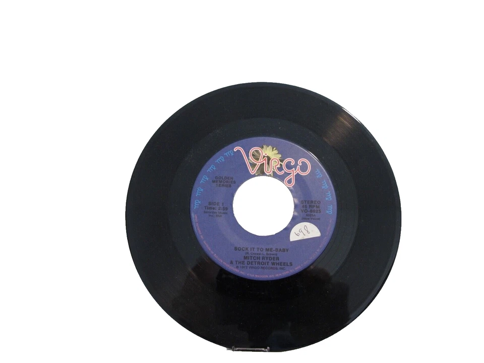 45 RECORD - MITCH RYDER & THE DETROIT WHEELS - SOCK IT TO ME BABY - Image 1 of 1