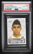 2013 Panini Campeonato Brasileiro Stickers Gabriel Barbosa #269 PSA 8