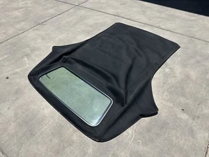 BMW E46 330CI M3 325CI Convertible Folding Top Outer Cover Black OEM 101K Miles - Photo 1 sur 15