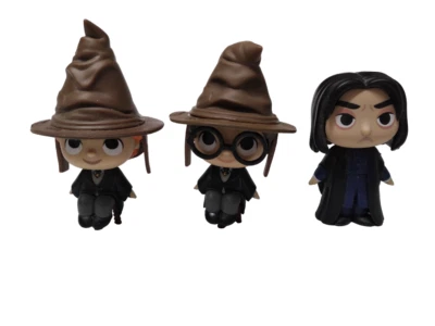 Funko Mystery Minis HARRY POTTER Lote x 3 - Severus Snape / Ron Weasley Foto 1 de 3