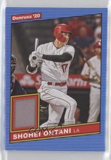 2020 Panini Donruss Retro 1986 Materials Shohei Ohtani #86M-SO