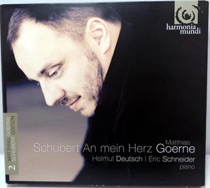 Harmonia Mundi: Schubert Matthias Goerne An Mein Herz Piano 2-CD Set 2008 - Picture 1 of 3