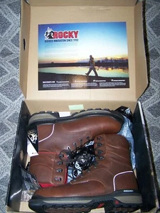 NEU Rocky Rams Horn Arbeitsstiefel Größe 11,5 W - Bild 1 von 10