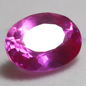 Piedras preciosas sueltas naturales certificadas 11,60 quilates RARO berilo rojo UTAH Bixbite SIN CALEFACCIÓN - Imagen 1 de 10