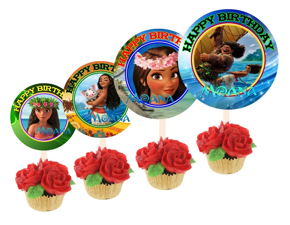 12 Cupcakes Toppers para Fiesta de Cumpleaños B06XWMJBBD Foto 1 de 1