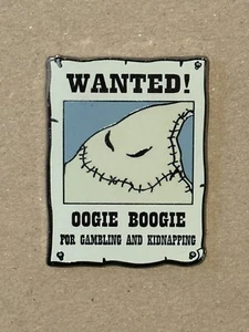 Disney Shopping LE 250 Pin Oogie Wanted Poster Nightmare Before Christmas - Bild 1 von 2