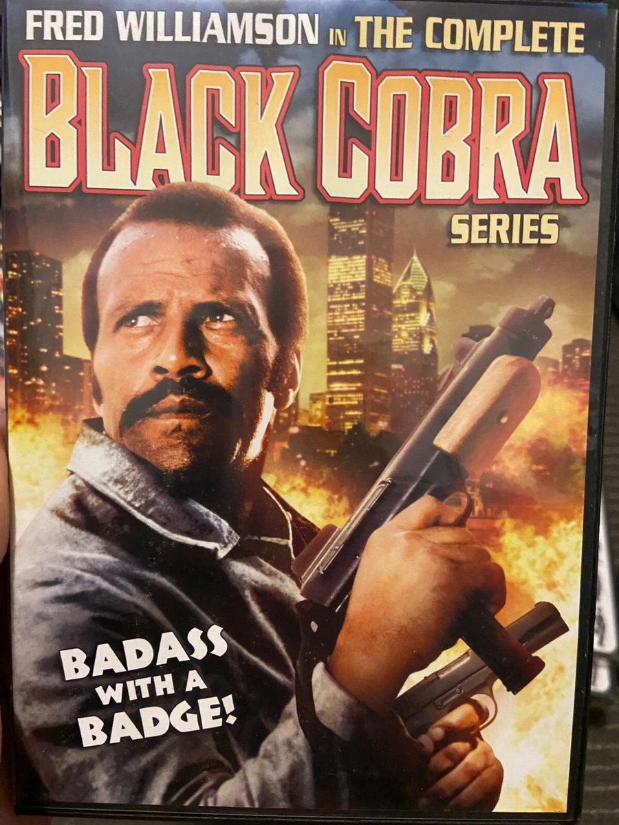 Black Cobra 1 / 2 / 3 region 1 DVD (Fred Williamson blaxploitation