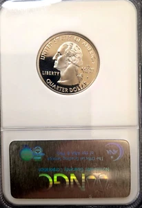 2001-S CLAD Rhode Island Quarter NGC PF 69 Ultra Cameo San Francisco. (8) - Picture 1 of 2